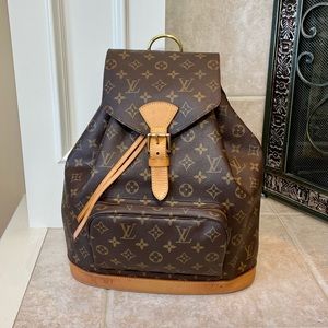 Louis Vuitton Montsouris GM Monogram Backpack